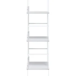 vidaXL Boekenkast met 3 schappen 60x27,6x90,5 cm bewerkt hout wit
