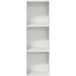 vidaXL Boekenkast/tv-meubel 36x30x114 cm bewerkt hout wit