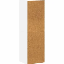 vidaXL Boekenkast/tv-meubel 36x30x114 cm bewerkt hout wit