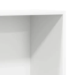 vidaXL Boekenkast/tv-meubel 36x30x114 cm bewerkt hout wit