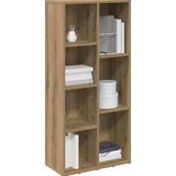 vidaXL Boekenkast 50x25x104 cm artisanaal eikenkleur
