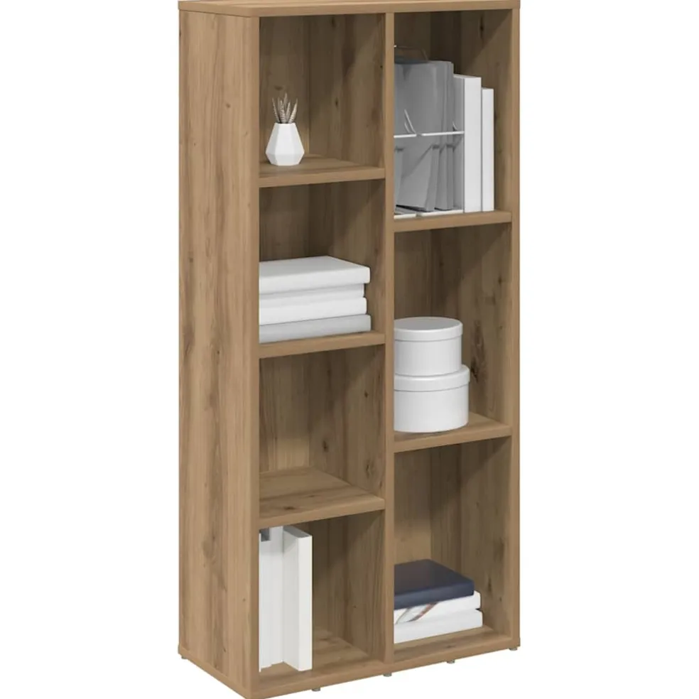 vidaXL Boekenkast 50x25x104 cm artisanaal eikenkleur