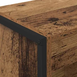 vidaXL Boekenkast 82,5x30,5x80 cm bewerkt hout sonoma eikenkleurig