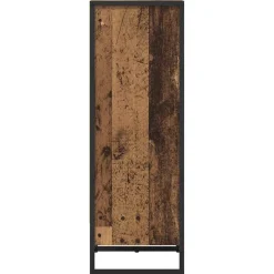vidaXL Boekenkast 82,5x30,5x80 cm bewerkt hout sonoma eikenkleurig