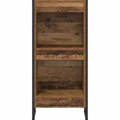 vidaXL Boekenkast 82,5x30,5x80 cm bewerkt hout sonoma eikenkleurig