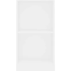 vidaXL Boekenkast 40x24x75 cm bewerkt hout wit