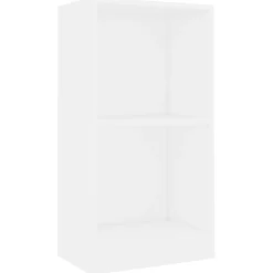 vidaXL Boekenkast 40x24x75 cm bewerkt hout wit