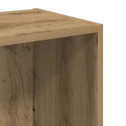 vidaXL Boekenkast 40x30x77 cm bewerkt hout artisanaal eikenkleurig