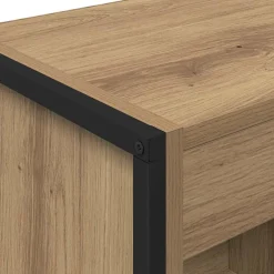 vidaXL Boekenkast 40 x 30 x 86,5 cm Bewerkt hout Ambachtelijk eiken