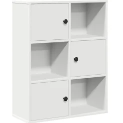 vidaXL Boekenkast 60x24x76,5 cm bewerkt hout wit