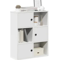 vidaXL Boekenkast 60x24x76,5 cm bewerkt hout wit