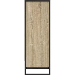 vidaXL Boekenkast 40 x 30 x 86,5 cm Bewerkt hout Sonoma