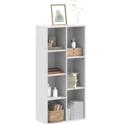 vidaXL Boekenkast 50x25x105 cm bewerkt hout wit