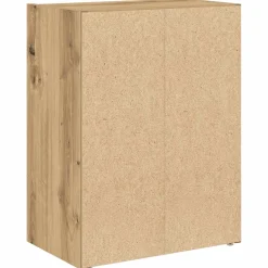 vidaXL Boekenkast 40x24x52 cm bewerkt hout artisanaal eikenkleurig
