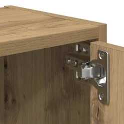 vidaXL Boekenkast 40x24x52 cm bewerkt hout artisanaal eikenkleurig