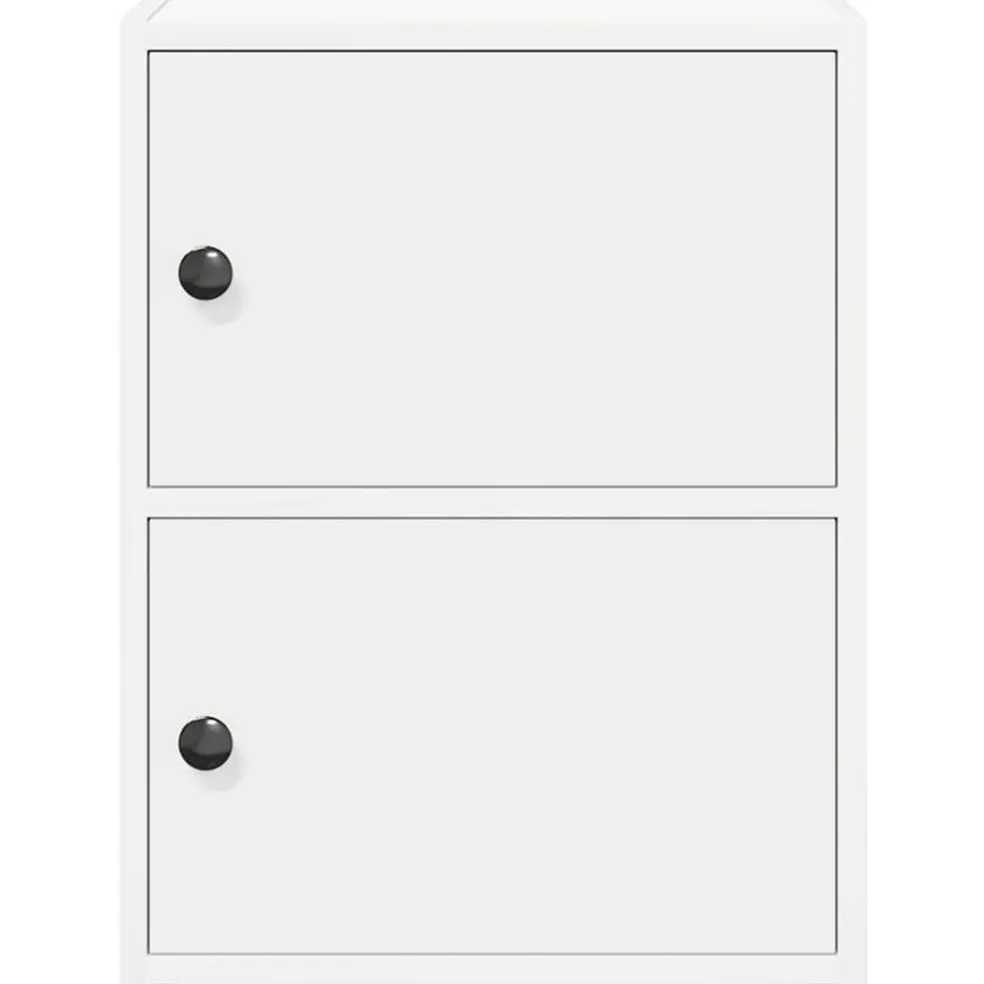 vidaXL Boekenkast 40x24x52 cm bewerkt hout wit