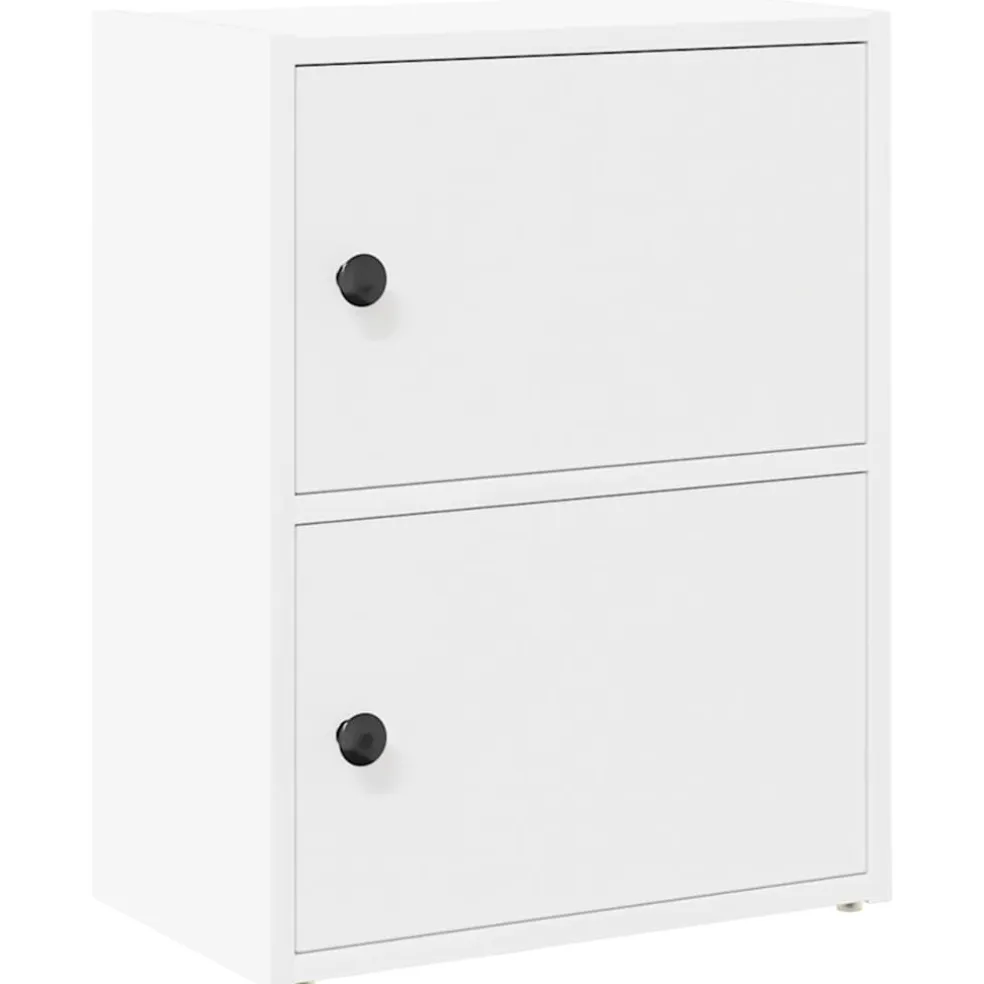 vidaXL Boekenkast 40x24x52 cm bewerkt hout wit