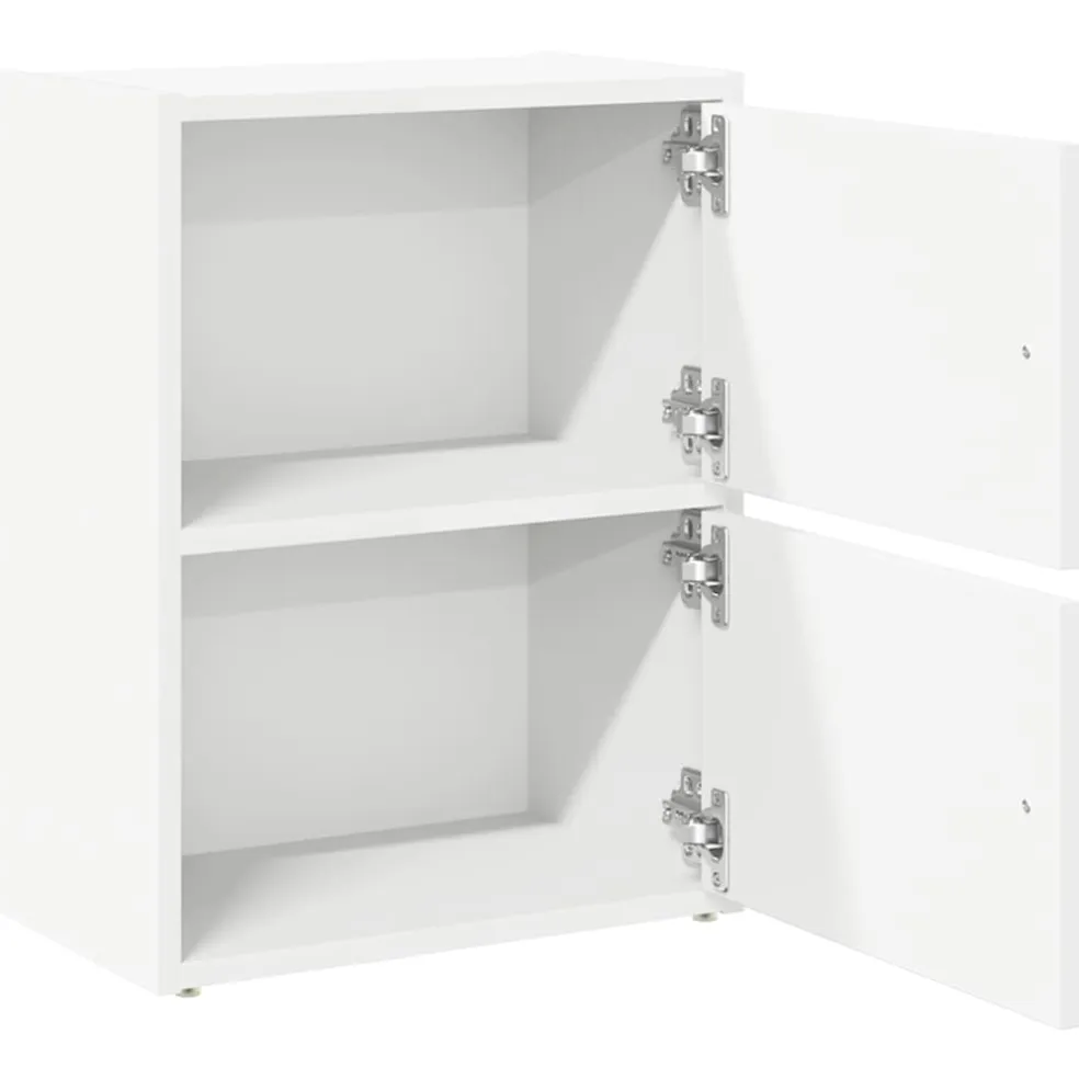 vidaXL Boekenkast 40x24x52 cm bewerkt hout wit