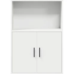 vidaXL Boekenkast 60x24x85 cm bewerkt hout wit