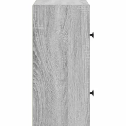 vidaXL Boekenkast 40x24x52 cm bewerkt hout grijs sonoma eikenkleurig