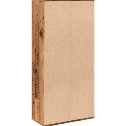 vidaXL Boekenkast 50x25x104 cm oud houtkleurig