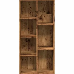 vidaXL Boekenkast 50x25x104 cm oud houtkleurig