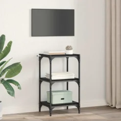 vidaXL Boekenkast Zwart eiken 40 x 33 x 70,5 cm