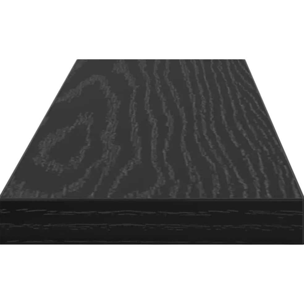 vidaXL Boekenplank Bord 3-laags 4 st 40 x 10 x 1,5 cm Bewerkt hout