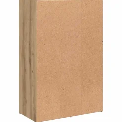 vidaXL Boekenrek 60,5x30x90 cm bewerkt hout artisanaal eikenkleurig