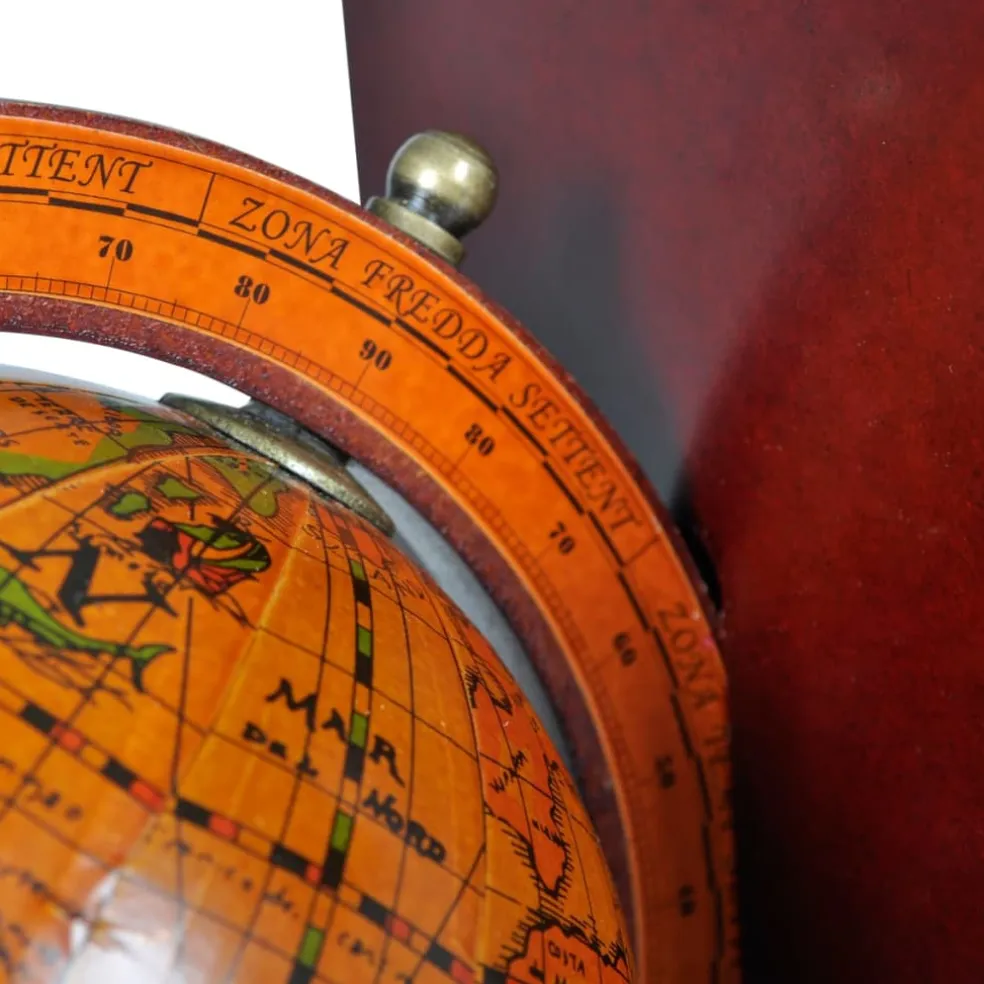 vidaXL Boekensteunen 2 st globe