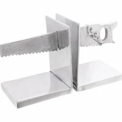 vidaXL Boekensteunen 2 st Zilver 11 x 14 x 17,5 cm Aluminium