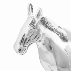 vidaXL Boekensteunen 2 st Zilver 11 x 14 x 25 cm Aluminium