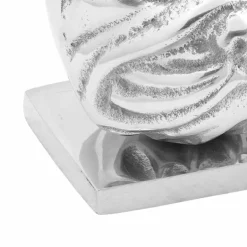 vidaXL Boekensteunen 2 st Zilver 17 x 15 x 27 cm Aluminium