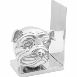 vidaXL Boekensteunen 2 st Zilver 17 x 15 x 27 cm Aluminium