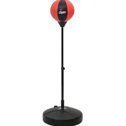 vidaXL Boksballenset met handschoenen en pomp verstelbaar 81-122 cm