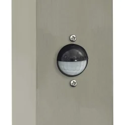 vidaXL Bolderarmatuur met sensor en stopcontact 110 cm roestvrij staal IP44