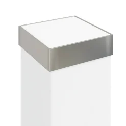 vidaXL Bolderverlichting met sensor 3 stuks 50 cm RVS IP44