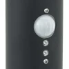 vidaXL Bolderverlichting met sensor 3 stuks 120 cm Zwart IP44