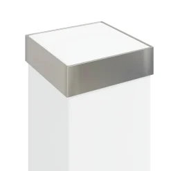 vidaXL Bolderverlichting met sensor 80 cm RVS IP44