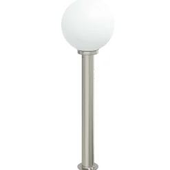 vidaXL Bolderverlichting met sensor 80 cm RVS IP44