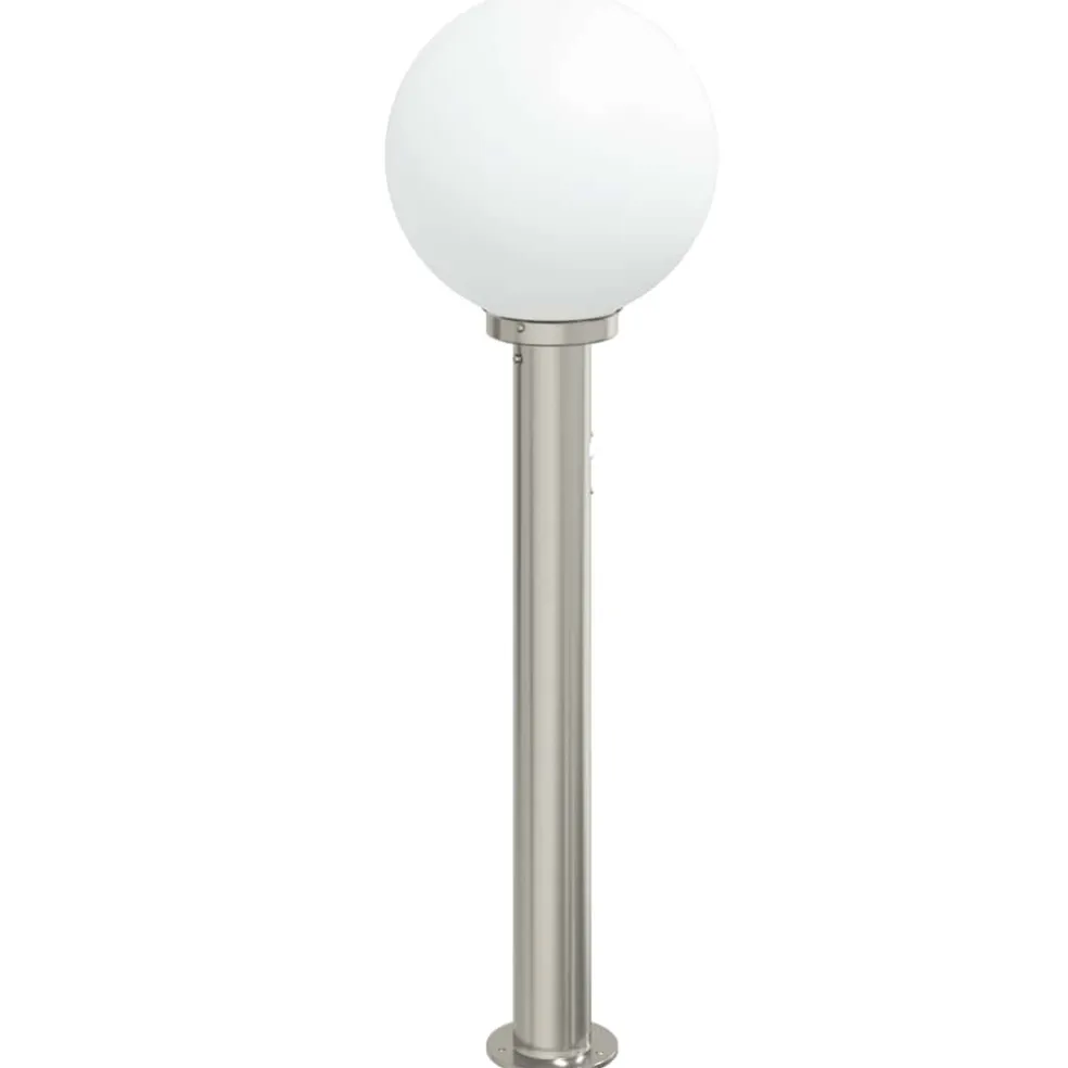 vidaXL Bolderverlichting met sensor 80 cm RVS IP44