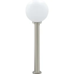 vidaXL Bolderverlichting met sensor 80 cm RVS IP44
