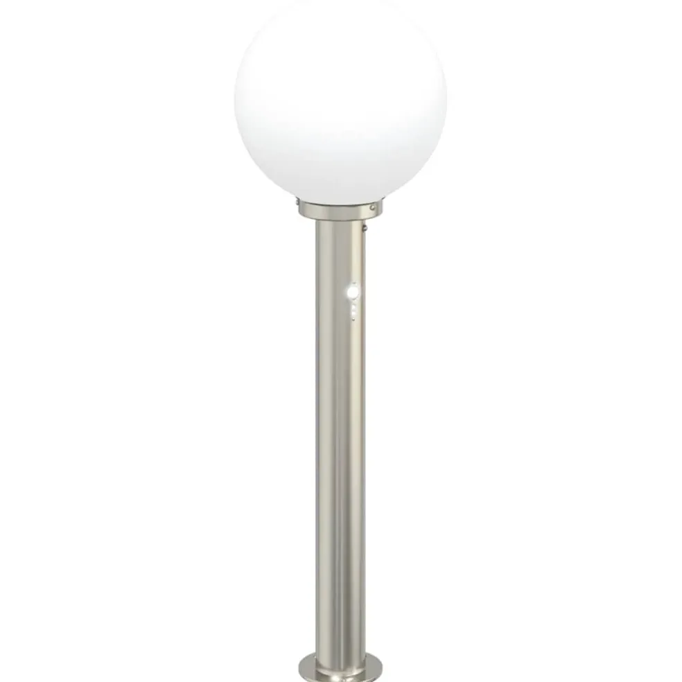 vidaXL Bolderverlichting met sensor 80 cm RVS IP44
