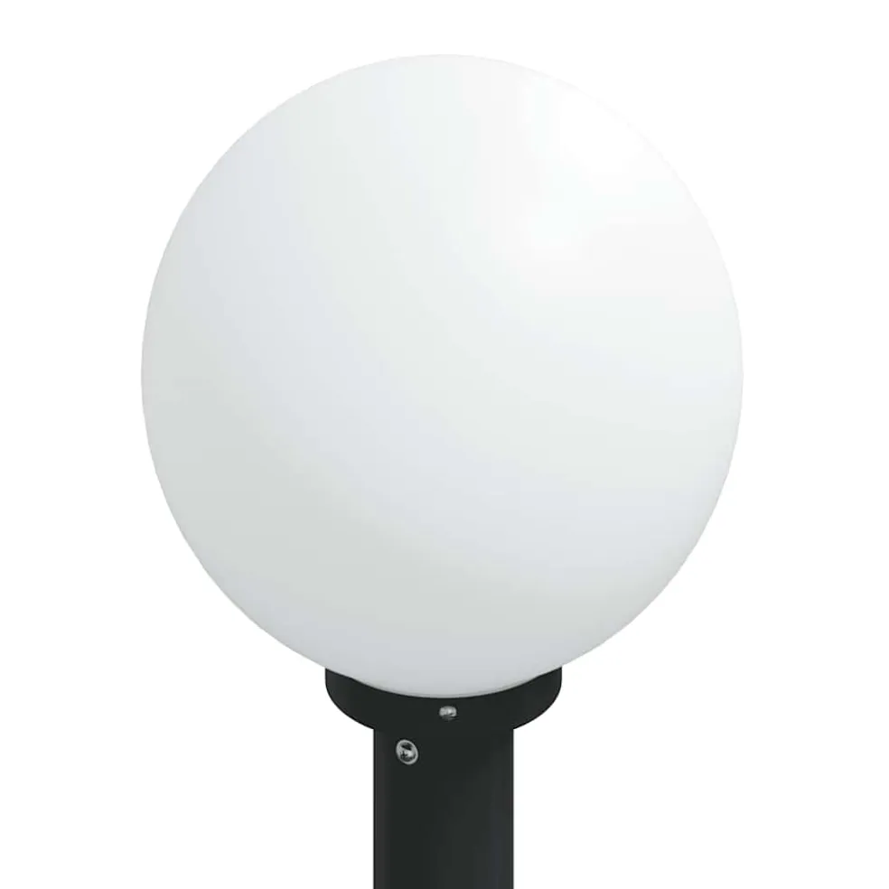 vidaXL Bolderverlichting met sensor 3 stuks 80 cm Zwart IP44