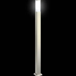 vidaXL Bolderverlichting 3 stuks 110 cm RVS IP44