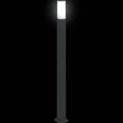 vidaXL Bolderverlichting 3 stuks 110 cm Zwart IP44