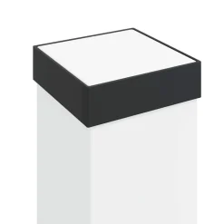 vidaXL Bolderverlichting 3 stuks 110 cm Zwart IP44
