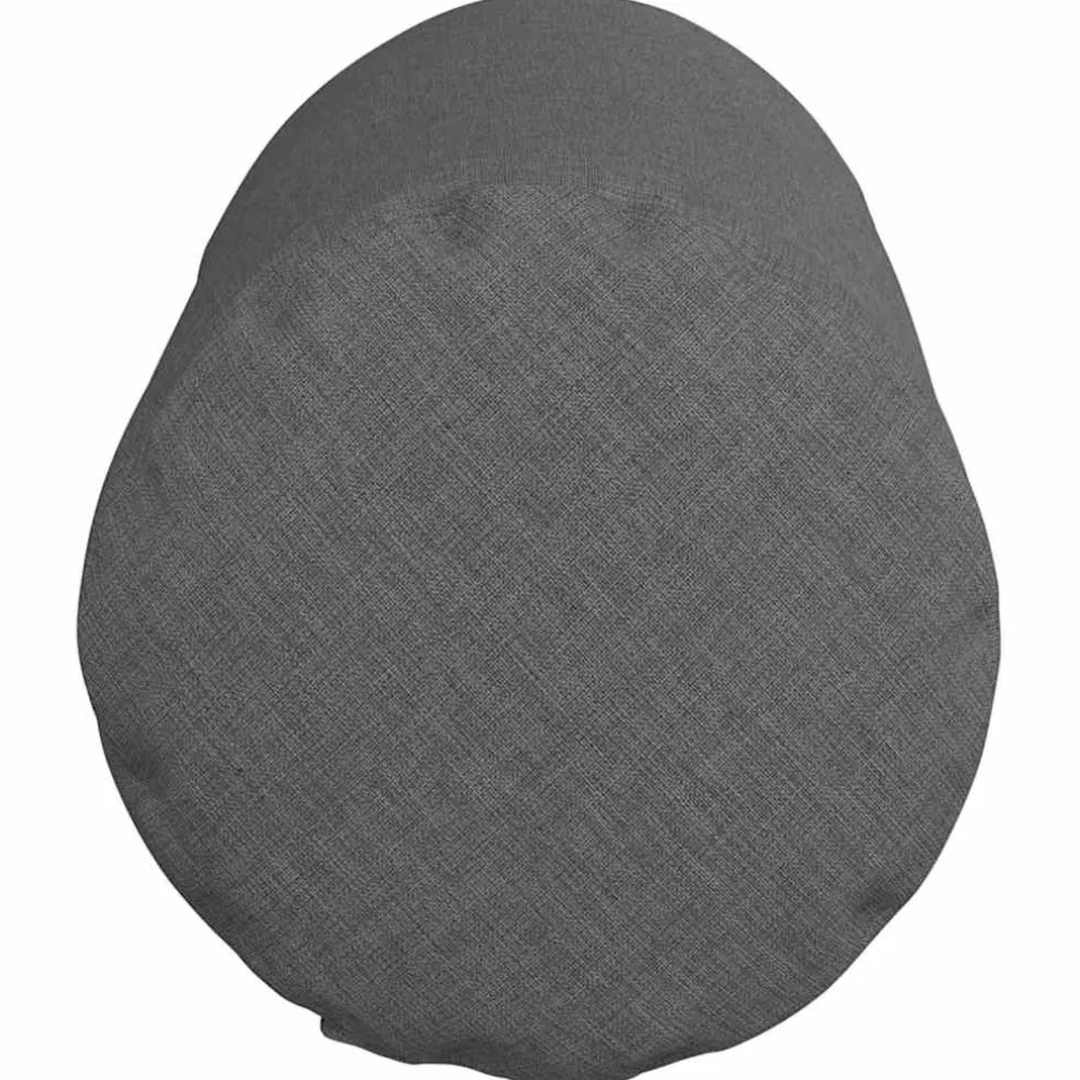 vidaXL Bolster Kussens 2 st Stof Donkergrijs Ø 15 x 40 cm
