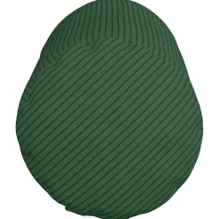 vidaXL Bolster Kussens 2 stuks Donkergroen Ø 15 x 40 cm Cordstof