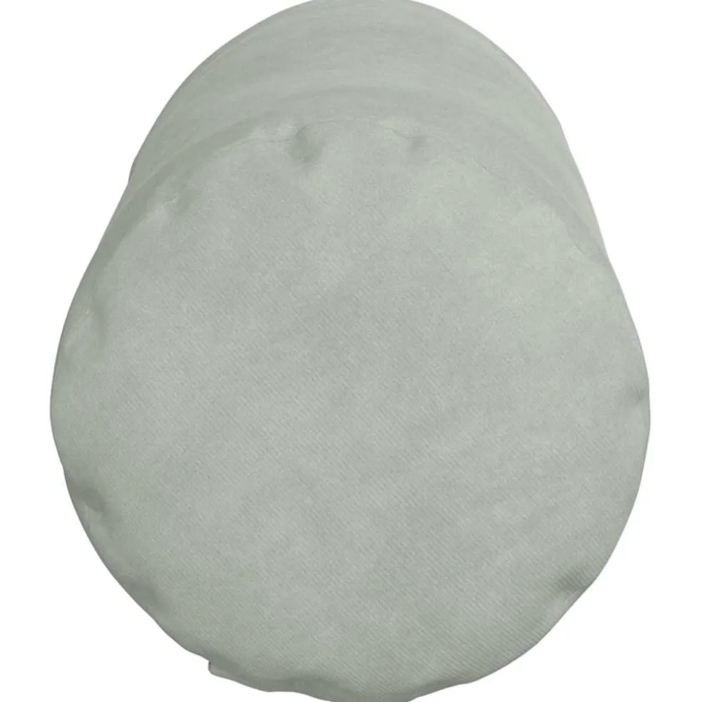 vidaXL Bolster Kussens 2 stuks Lichtgrijs Ø 15 x 40 cm Cordstof